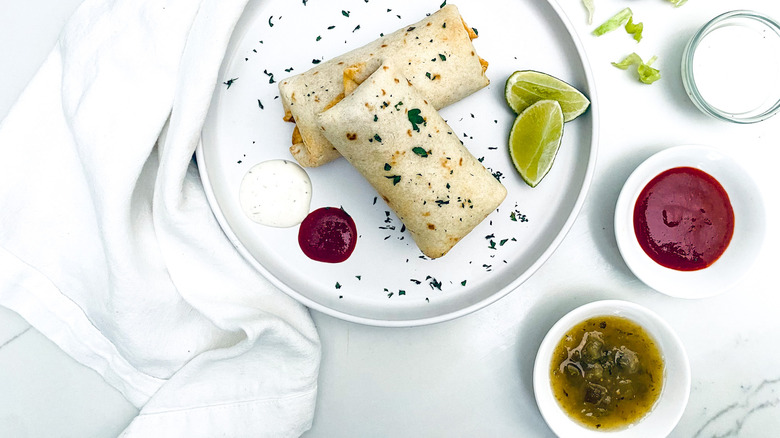 Chimichangas de Res en Freidora de Aire: Receta Fácil y Crujiente para Toda la Familia