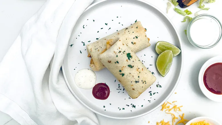 Chimichangas de Res en Freidora de Aire: Receta Fácil y Crujiente para Toda la Familia