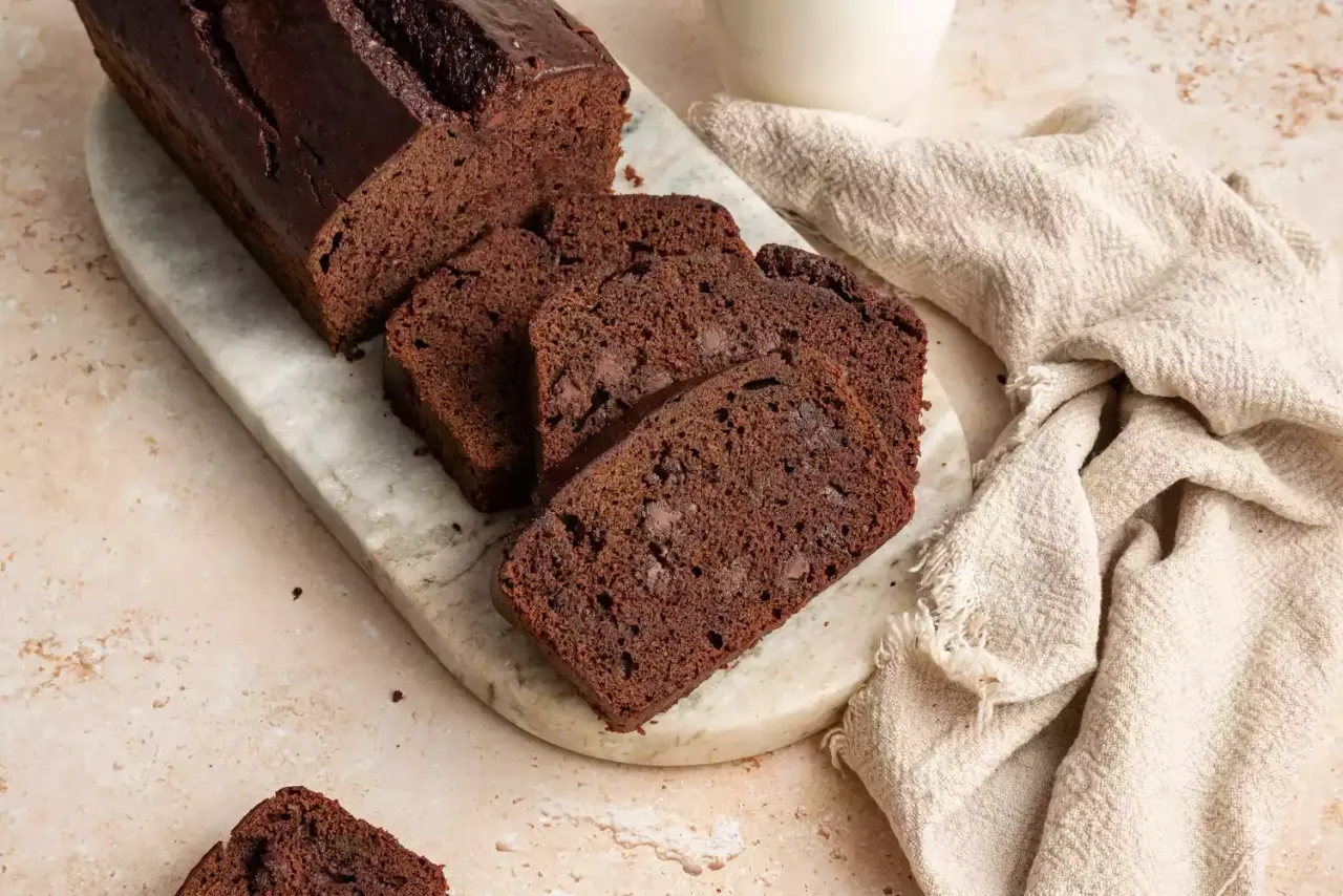 Delicioso Pan de Plátano con Chocolate