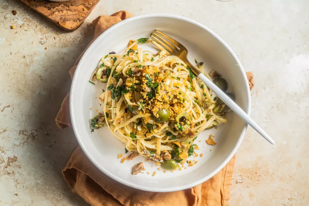 Pasta de Sardinas al Limón - Receta rápida y deliciosa