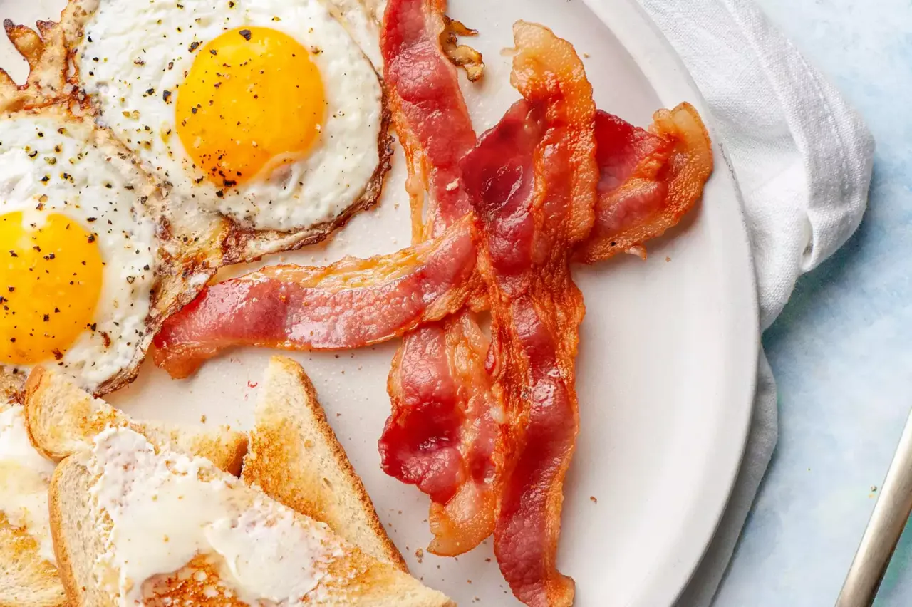 Receta fácil de Tocino al microondas