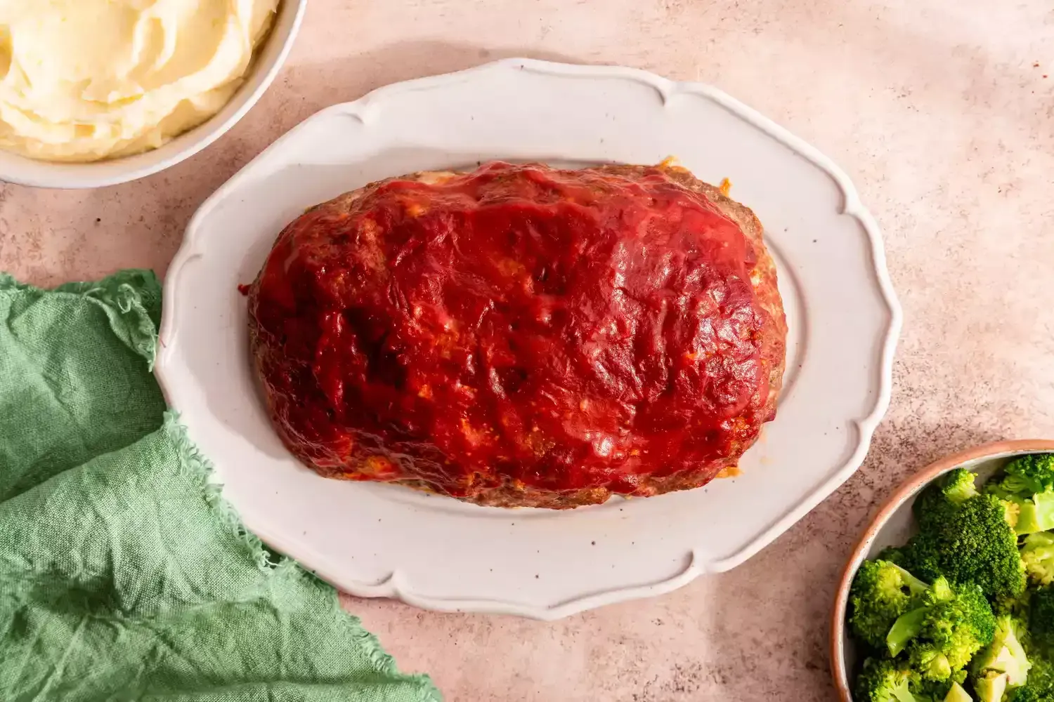 Receta fácil de Carne Molida con Cobertura de Ketchup