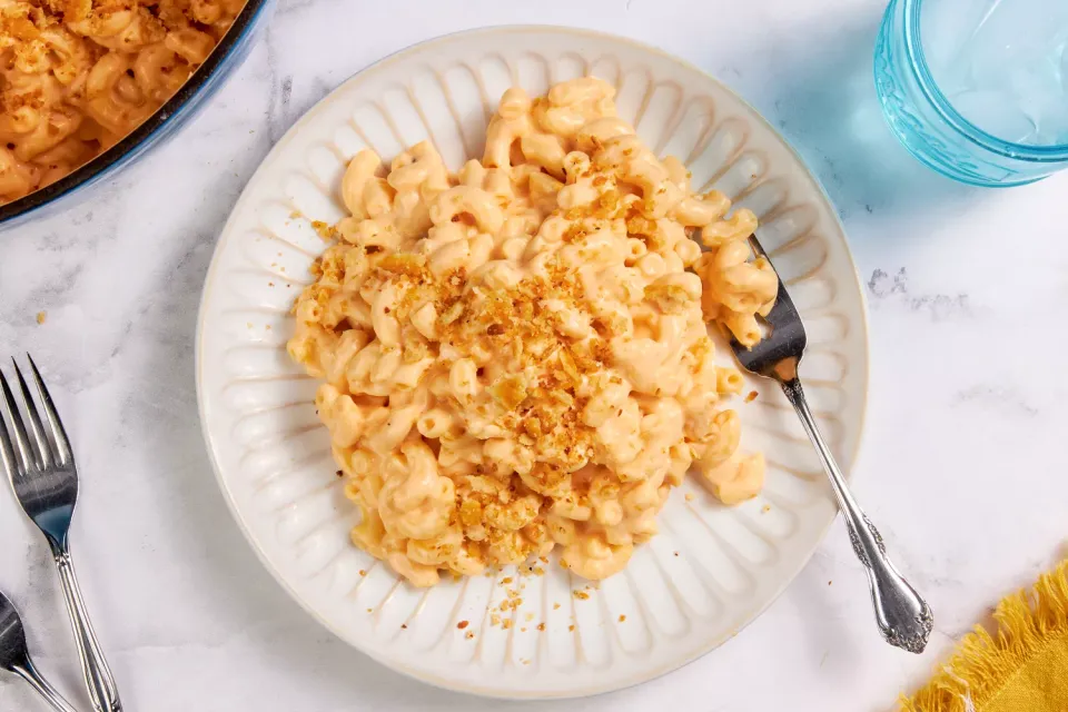 Receta fácil de Macarrones con Queso Caseros