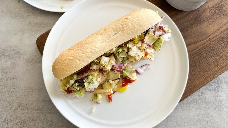 Sándwich Italiano Picado Vegetariano: La Receta Viral de TikTok para Todos