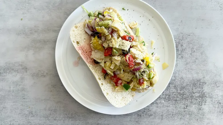 Sándwich Italiano Picado Vegetariano: La Receta Viral de TikTok para Todos